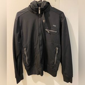 Vintage Black Bomber Jacket